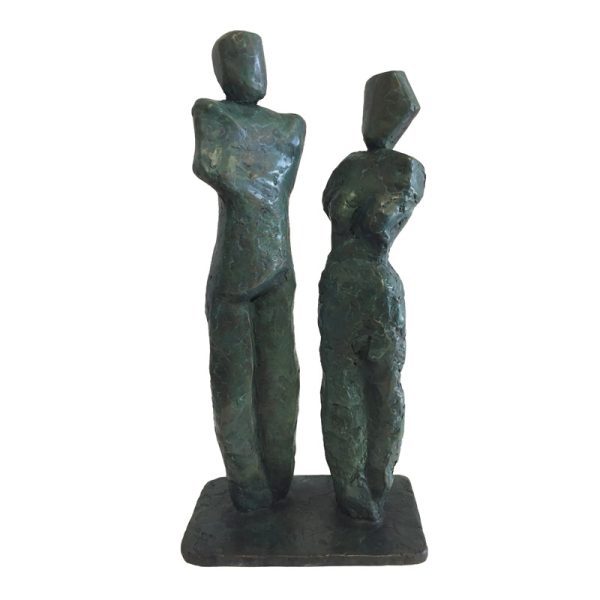 Hey There Sculpture by Jenny Green currently being exhibited at Winmark Wines