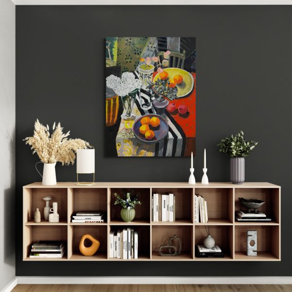 Painting no. 1 by Kate Nielsen currently exhibiting at Winmark Wines