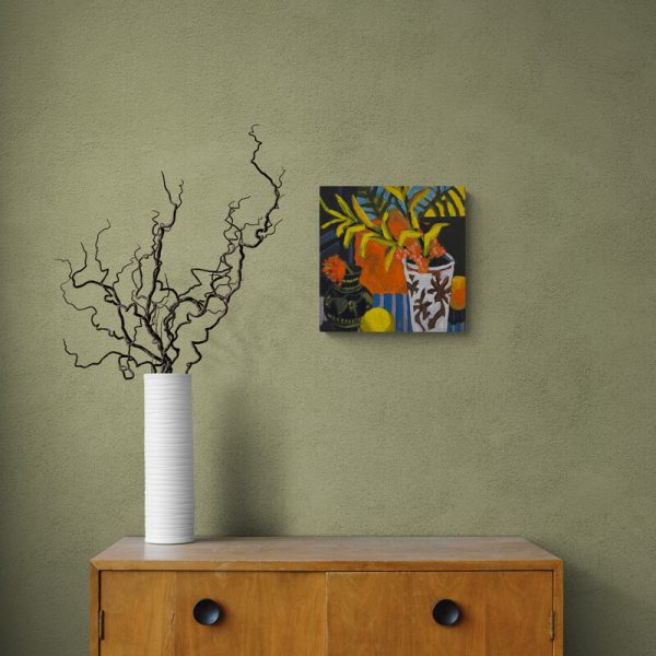 Painting no. 3 by Kate Nielsen currently exhibiting at Winmark Wines