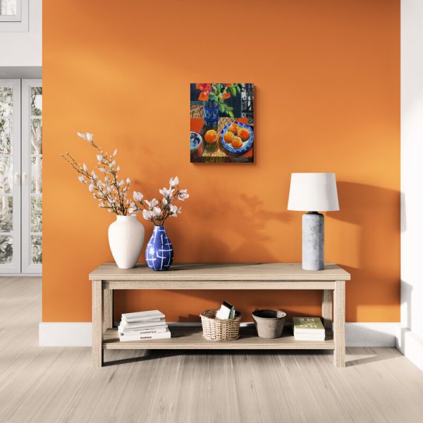 Painting no. 4 by Kate Nielsen currently exhibiting at Winmark Wines