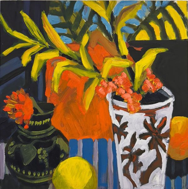 Painting no. 3 by Kate Nielsen currently exhibiting at Winmark Wines