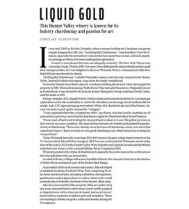 Weekend Australian article