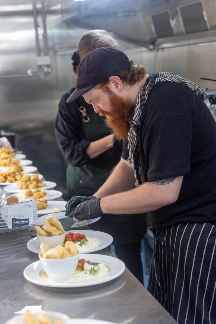 Sea salt & Sage catering at Winmark Wines events