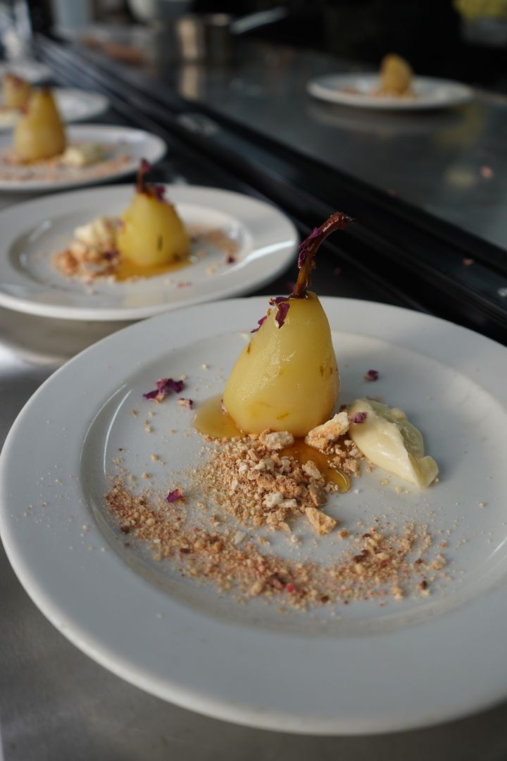 Plates of food by Sea salt & Sage catering at Winmark Wines events