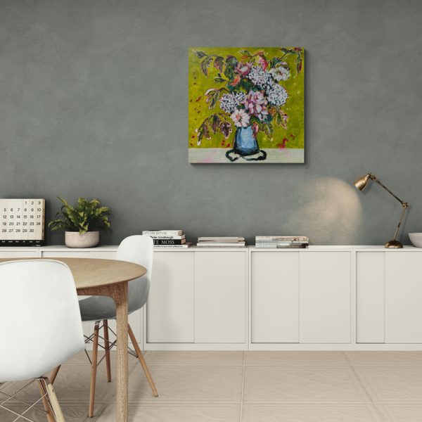 "Asien Lime" painting by Patricia Cooke