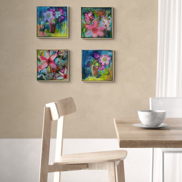 Selection of paintings by Patricia Cooke