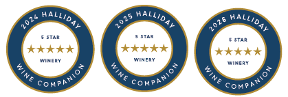 Winmark Wines awarded Halliday's 5 star winery 3 years in a row.