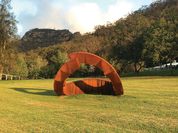 Biosis Sculpture on Winmark Wines