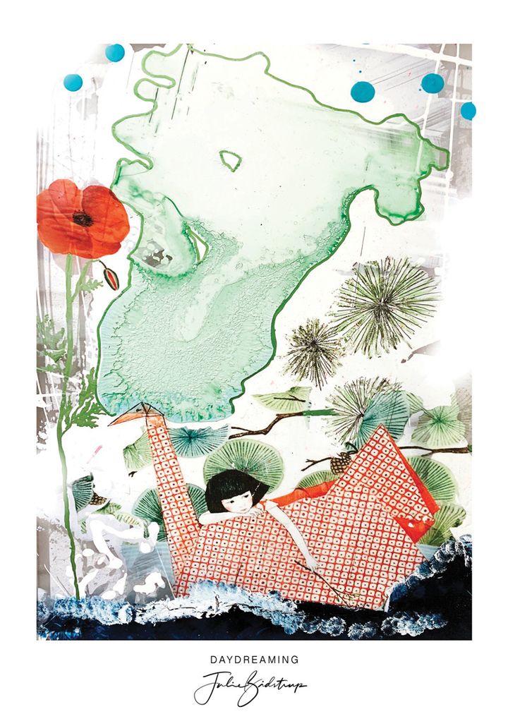 Print from Julie Bidstrup our Winmark Art Gallery Artist in focus