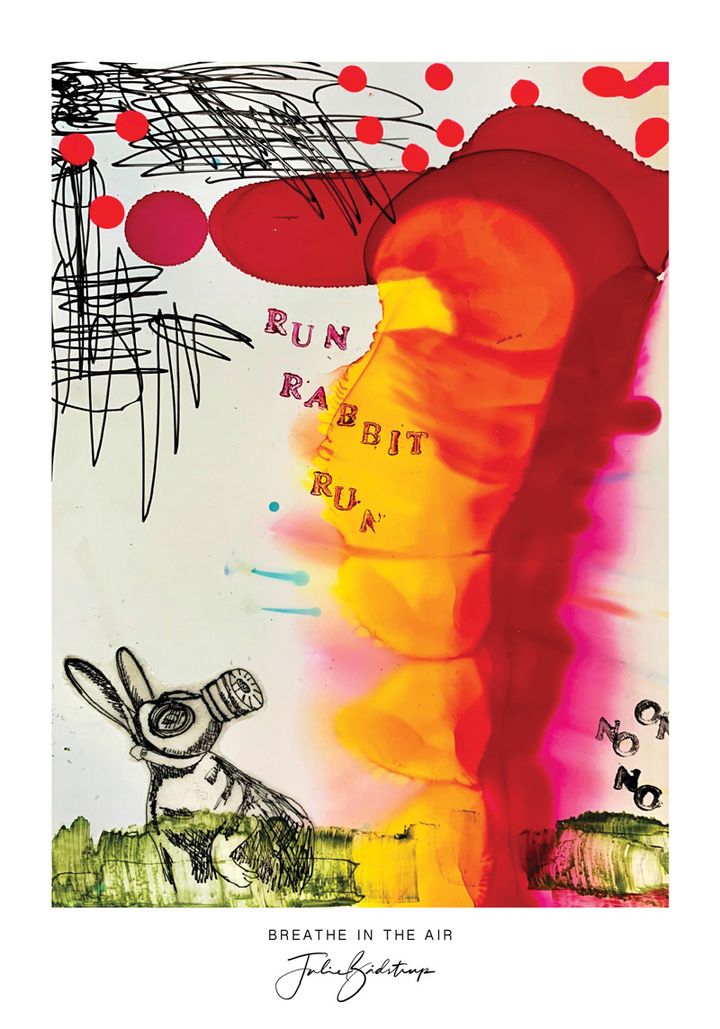 Print from Julie Bidstrup our Winmark Art Gallery Artist in focus