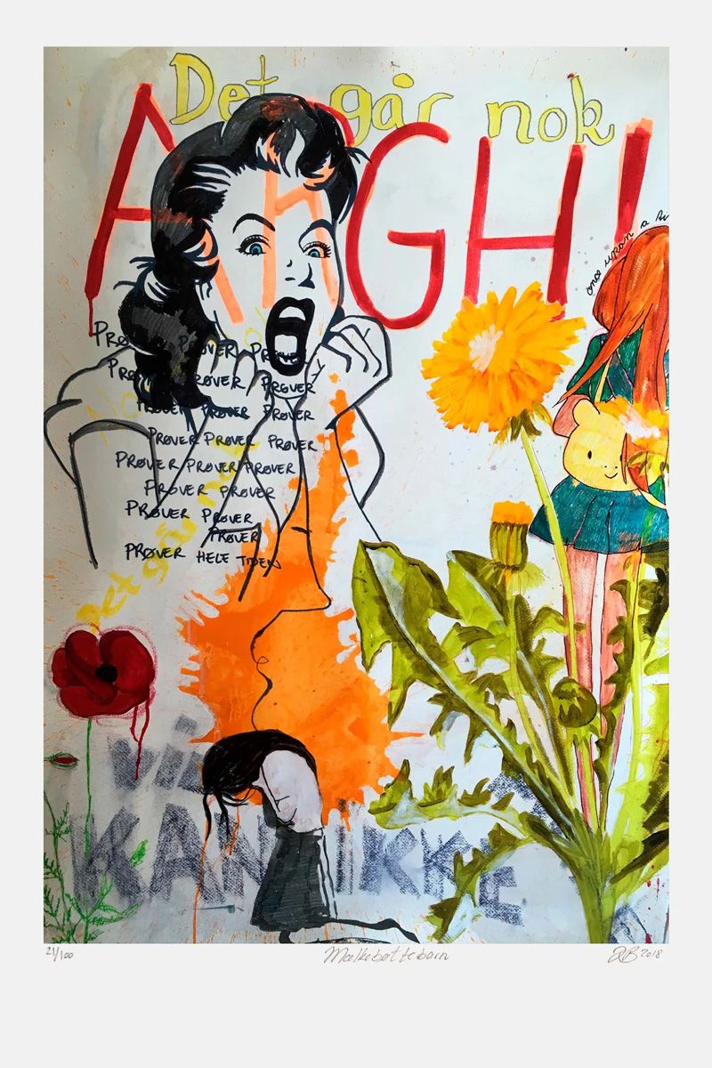 Print from Julie Bidstrup our Winmark Art Gallery Artist in focus